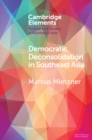 Image for Democratic deconsolidation in Southeast Asia