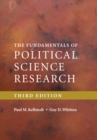 Image for The fundamentals of political science research