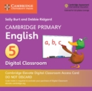 Image for Cambridge Primary English Stage 5 Cambridge Elevate Digital Classroom Access Card (1 Year)