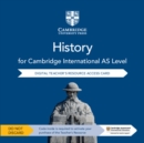 Image for Cambridge International AS Level History Digital Teacher&#39;s Resource Access Card