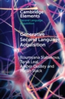 Image for Generative second language acquisition