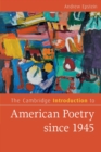 Image for The Cambridge introduction to American poetry since 1945