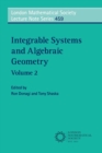 Image for Integrable Systems and Algebraic Geometry: Volume 2