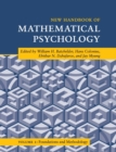 Image for New Handbook of Mathematical Psychology: Volume 1, Foundations and Methodology