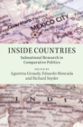 Image for Inside countries  : subnational research in comparative politics