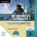 Image for CambridgeMATHS NSW Stage 6 Extension 2 Year 12 Digital Card