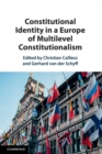 Image for Constitutional identity in a Europe of multilevel constitutionalism