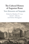Image for The Cultural History of Augustan Rome