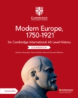 Cambridge international AS level history modern Europe, 1750-1921: Coursebook - Goodlad, Graham