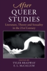 Image for After queer studies  : literature, theory and sexuality in 21st century