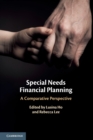 Image for Special needs financial planning  : a comparative perspective