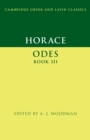 Image for Horace: Odes Book III