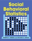 Image for Social Behavioral Statistics