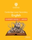 Image for Cambridge Lower Secondary English Learner&#39;s Book 7 - eBook