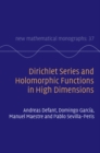 Image for Dirichlet Series and Holomorphic Functions in High Dimensions : 37