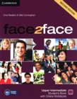 Image for face2face Upper Intermediate Student&#39;s Book with Online Workbook