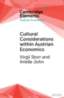 Image for Cultural Considerations Within Austrian Economics