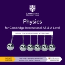 Cambridge International AS & A Level Physics Digital Teacher's Resource Access Card - Jones, Graham