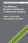 Image for The Bellman Function Technique in Harmonic Analysis