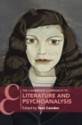 Image for The Cambridge companion to literature and psychoanalysis