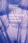 Image for High Velocity Business Operations
