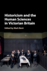 Image for Historicism and the Human Sciences in Victorian Britain