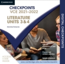 Image for Cambridge Checkpoints VCE Literature Units 3&amp;4 2021-2022 Digital Card