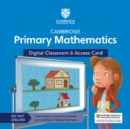 Image for Cambridge Primary Mathematics Digital Classroom 6 Access Card (1 Year Site Licence)