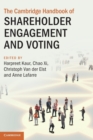 Image for The Cambridge Handbook of Shareholder Engagement and Voting