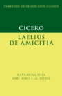 Image for Cicero: Laelius de amicitia