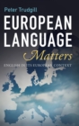 Image for European Language Matters