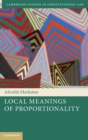 Image for Local Meanings of Proportionality