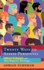 Image for Twenty ways to assess personnel  : different techniques and their respective advantages