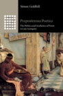 Image for Preposterous Poetics: The Politics and Aesthetics of Form in Late Antiquity
