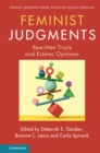 Image for Feminist judgments: rewritten trusts and estates opinions