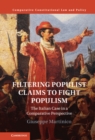 Image for Filtering Populist Claims to Fight Populism: The Italian Case in a Comparative Perspective