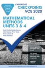 Image for Cambridge Checkpoints VCE Mathematical Methods Units 3&amp;4 2020