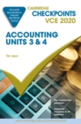 Image for Cambridge Checkpoints VCE Accounting Units 3&amp;4 2020