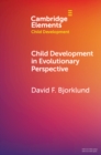 Image for Child development in evolutionary perspective