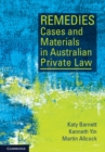 Image for Remedies: Cases and Materials in Australian Private Law