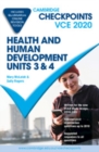 Image for Cambridge Checkpoints VCE Health and Human Development Units 3&amp;4 2020