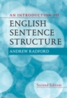 Image for An introduction to English sentence structure