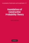 Image for Foundations of Constructive Probability Theory : 177