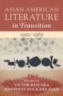 Image for Asian American Literature in Transition. Volume 2 1930-1965 : Volume 2,