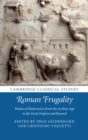 Image for Roman Frugality: Modes of Moderation from the Archaic Age to the Early Empire and Beyond