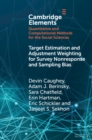 Image for Target Estimation and Adjustment Weighting for Survey Nonresponse and Sampling Bias