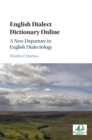 Image for English Dialect Dictionary Online: A New Departure in English Dialectology