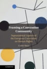 Image for Framing a Convention Community: Supranational Aspects of the European Convention on Human Rights