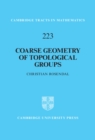 Image for Coarse Geometry of Topological Groups : 223
