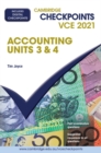 Image for Cambridge Checkpoints VCE Accounting Units 3&amp;4 2021